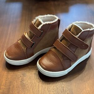 UGG Brown and Tan Kids Boots